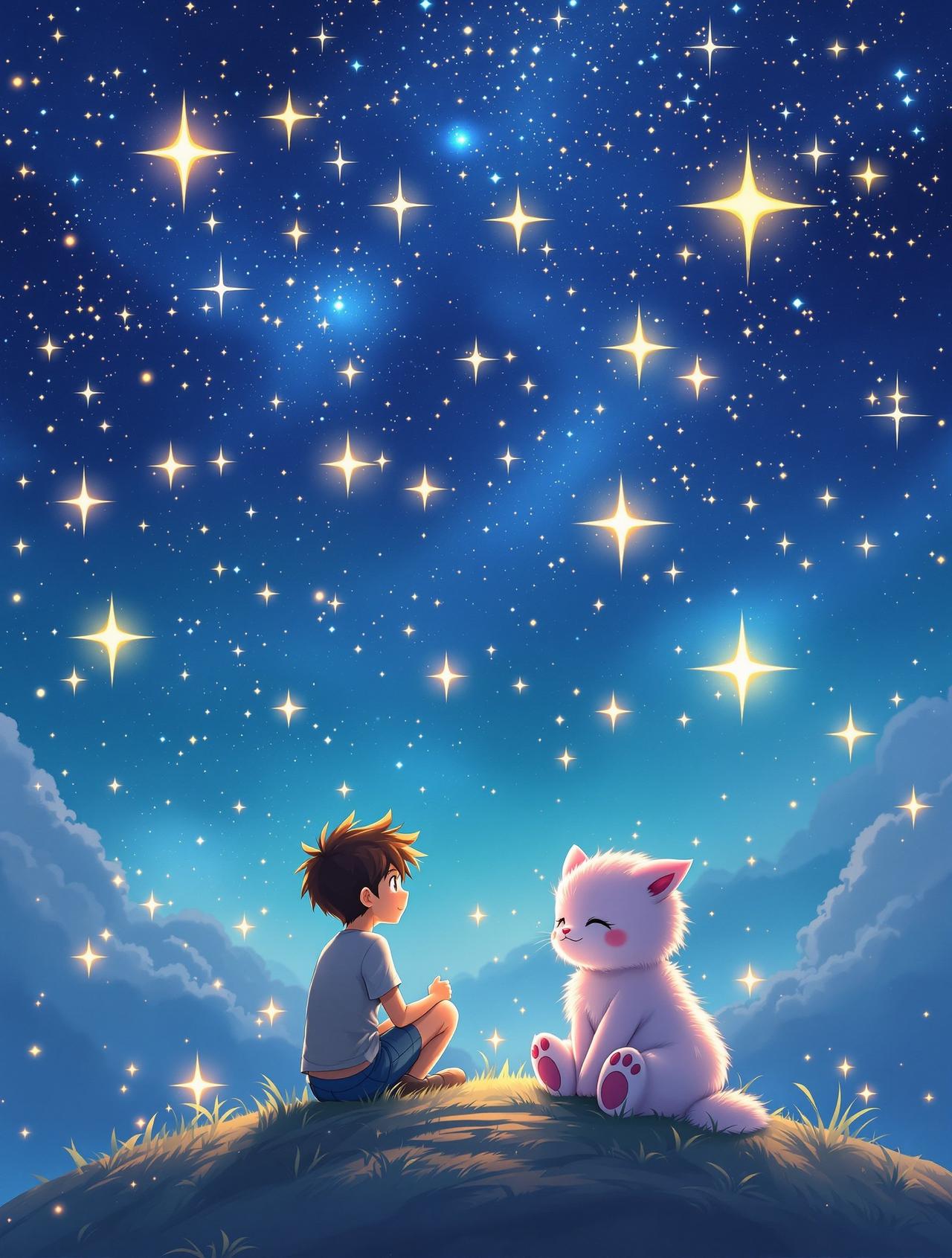 星空下的愿望 - 魔改短剧免费动漫短剧
